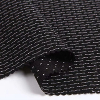 Fournitures d'usine : Tissu tissé 100 % polyester, doux, double face, uni, teint, pour vêtements