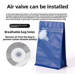 <span class=keywords><strong>ถุง</strong></span>อาหารกระดาษคราฟท์แบบยืนได้พร้อมตัวล็อคซิปและซีลกันน้ำขนาด15X22 + 4ของ HYB - Product Image 2