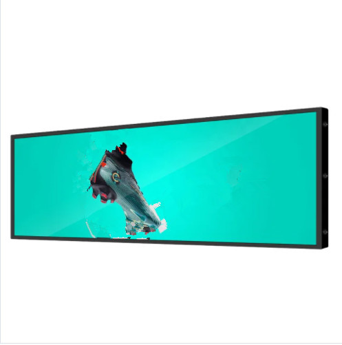 Digital Signage Shelf Led Display P1.875 P1.9 Indoor Strip Ticker Shelves Video Advertising Screen for Supermarket Retail Store