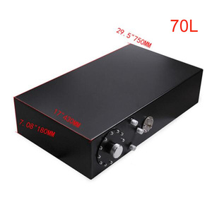 Phổ 70L nhôm phụ trợ bình nhiên liệu gương đánh bóng an8 giao diện nắp pin nhiên liệu cảm biến màu đen bạc Điều kiện Mới - Product Image 4