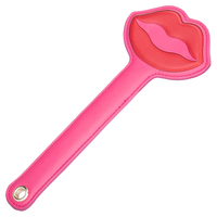 BLQ BDSM Sex Spanking PU Leather Punishment Paddle Beat Submissive Fetish Rose 100% Waterproof 63g CE ROHS Certified No Side
