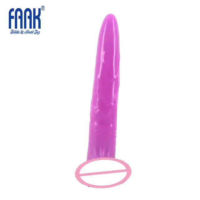 FAAK Willowy PVC Material Sex Production and Easy Use to Stimulate G-Spot Dildos for Lady and men Sex toys