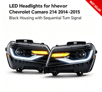 Adapté aux Camaro 2014-2015, ensemble de phares LED pour voiture, modification de l'éclairage de conduite, phare LED