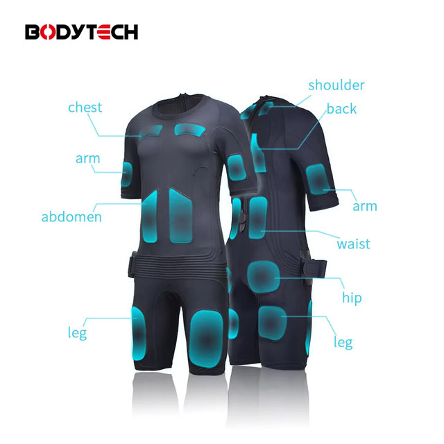 Wireless EMS Training Suit for Personal Use | High-Tech Muscle Toner | Compact Home Workout System