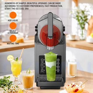 Machine à slush automatique portable 1,8 L, machine à boissons glacées à une tasse, machine à crème glacée de comptoir pour hôtel, maison, café - Product Image 3