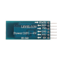 Module émetteur-récepteur sans fil RF HC-05 HC-06 pour BT, convertisseur et adaptateur RS232 / TTL vers UART