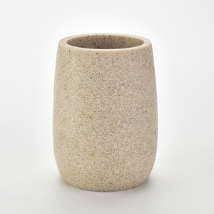 Rustique <span class=keywords><strong>Vacances</strong></span> Hôtel Résine Grès 3 Pièces Salle De Bain Accessoire Ensemble - Product Image 4