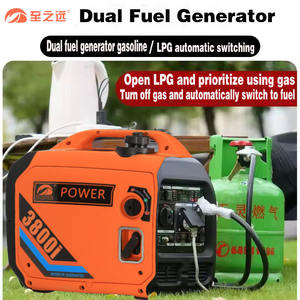 EU 주식 5000W 6000w 6kva 듀얼 연료 인버터 발전기 RV 캠핑 및 비상 전력에 대 한 슈퍼 저소음 - Product Image 5