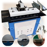 Machine de formage de verrous métalliques commerciale, machine de formage de verrous pour conduits, machine de formage de verrous Pittsburgh pour la fabrication de clips