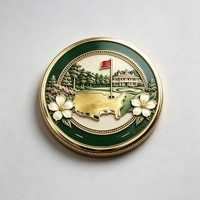 Pièce commémorative en gros Golf Legends 2026 – Pièce de défi personnalisée en métal pour tournoi sportif, souvenir et cadeau de collection