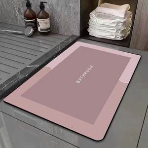Tappetini da <span class=keywords><strong>bagno</strong></span> in fango di Diatomite ad asciugatura rapida ad assorbimento d'acqua tappeti da <span class=keywords><strong>bagno</strong></span> antiscivolo tappetini per porte in gomma con <span class=keywords><strong>tappeto</strong></span> di fango di diatomee Super morbido - Product Image 5