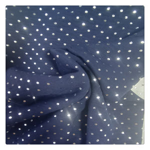 Tela estampada arrugada CEY Foil 180D oro plata metálico <span class=keywords><strong>CREP</strong></span> cey tela estampada 100 poliéster lámina cey para ropa - Product Image 3