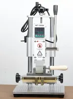Máquina de Estampagem a Quente Digital Mini, Máquina Automática de Estampagem a Quente com Logo em Couro em Ouro e Prata