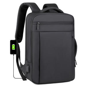 Men's Multi-Functional Waterproof <b>Backpack</b> New Style Simple Commuter Business <b>Laptop</b> Bag for Outdoor Travel - Product Image 4