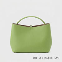 OEM ODM Vegane Leder-Bucket-Bag für Damen Modische Handtaschen mit Einzelriemen PU Schulter-Crossbody-Taschen