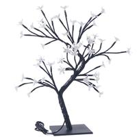 Nouvelle lampe de chevet 2026 pour dortoir, simulation d'arbre fleuri, lumière douce décorative, 48 lumières