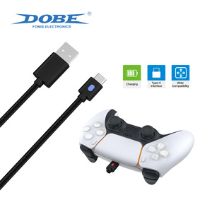 Accessoires de jeu <span class=keywords><strong>DOBE</strong></span>, câble de charge <span class=keywords><strong>USB</strong></span> T0 Type-C de 80 cm avec lumière - Product Image 1