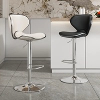 Meubles de bar intérieur moderne chaise Nar tabouret de bar tournant rembourré en gros chaises de bar pivotantes