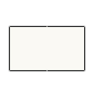 โรงงานขายส่งโดยตรง Salange จอโปรเจคเตอร์ขนาด 100 120 นิ้ว แบบพกพา สำหรับดูหนังกลางแจ้งและโฮมเธียเตอร์ - Product Image 1