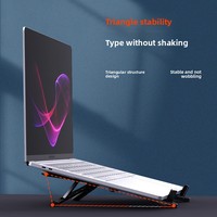 Support d'ordinateur portable pliable et léger avec dissipation thermique améliorée 146*15*36