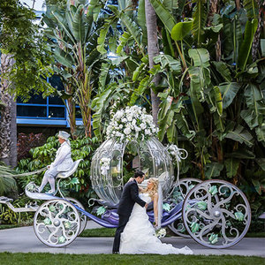 Chariot à chevaux mobile gracieusement chariot à chevaux de princesse chariot à <span class=keywords><strong>cendrillon</strong></span> électrique chariot à citrouilles de mariage - Product Image 3