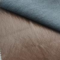 Tissu en cuir synthétique PU de haute qualité, fil métallique protéidé, super doux, 290 GSM, marque KEJIA, pour vêtements et robes