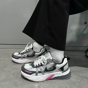 Zapatillas Deportivas Casuales <span class=keywords><strong>de</strong></span> Malla Transpirable para <span class=keywords><strong>Mujer</strong></span>, Primavera-Verano, Estilo Coreano, Retro, con Cierre <span class=keywords><strong>de</strong></span> Cordones - Product Image 4