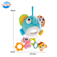 Jouets sensoriels musicaux en peluche DADI OEM/ODM, jouets suspendus pour bébé, jouets en peluche à suspendre au berceau