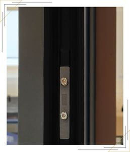 Deioux Modern Design Aluminum Frame <b>Sliding</b> Glass Door with Hurricane Impact Resistant Glass for Kitchen OEM ODM Service - Product Image 5