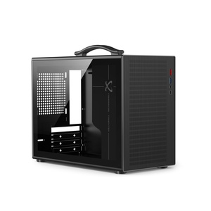 Boîtier d'ordinateur de jeu Micro ATX <span class=keywords><strong>Portable</strong></span> de bureau en alliage d'aluminium de haute qualité MATX <span class=keywords><strong>PC</strong></span> étuis d'ordinateur boîtier de jeu <span class=keywords><strong>PC</strong></span> - Product Image 3