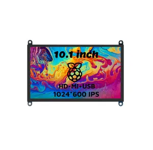 Factory 10.1 Inch Raspberry Pi Touch Screen 1024*600 10.1inch Touch Panel Raspberry Pi Industrial LCD Display