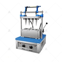 Machine à fabriquer des cornets de Pizza, des cornets de crème glacée, Machine à gaufres comestibles