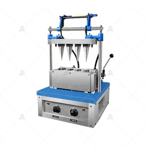 Máquina para hacer conos <span class=keywords><strong>de</strong></span> Pizza dulce, máquina para hacer conos <span class=keywords><strong>de</strong></span> helado, gofrera comestible - Product Image 3