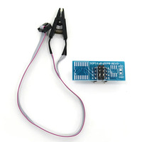 Programmateur de puces ECU UPA USB V1.3 Xprog avec adaptateur de carte EEPROM et pince SOP8 SOIC8 pour puces 24CXX & 25 / 95XXX 93CXX 35080