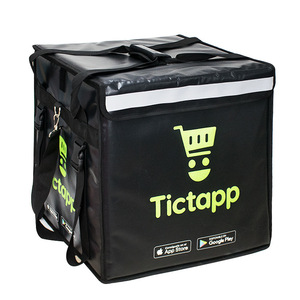 Quick Shipping Custom Large Pizza Hot Cooler Backpack Insulated Thermal Sac Suitcase Uber Eats Fast Food Delivery lunch box Bag