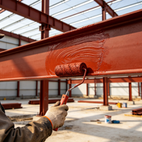 Revêtement de préparation de surface extérieure à base d'époxy bi-composant à séchage rapide et haute adhérence, en fût de 25 kg, à base de solvant, pour pulvérisation