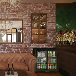 Réfrigérateur commercial à bière à double porte, à température unique, avec ventilateur de refroidissement, réfrigérateur de bar, sous le comptoir, dégivrage automatique - Product Image 5