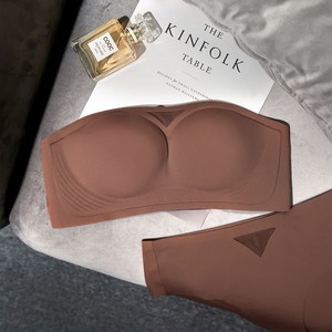 Sexy Strapless <b>Bras</b> for Women Plus Size Strapless <b>Wireless</b> <b>Push</b> <b>up</b> <b>Bra</b> - Product Image 4