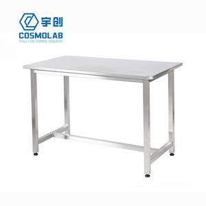 Accessori da Laboratorio Banco da <span class=keywords><strong>Lavoro</strong></span> Industriale Commerciale in Acciaio Inox 304 per Ospedali e Scuole Banco da Dissezione Montato a Pavimento - Product Image 1