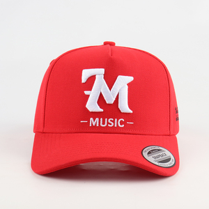 Casquette Snapback A K Frame NOUVELLE à 5 panneaux bicolore avec lettres, logo brodé 3D personnalisé, en coton, pour hommes - Product Image 3