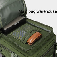 Nouveau sac de sport imperméable en Oxford grande capacité, sac tactique extérieur à double fermeture éclair, sac à dos d'alpinisme