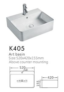 Éviers <span class=keywords><strong>de</strong></span> <span class=keywords><strong>salle</strong></span> <span class=keywords><strong>de</strong></span> bains carrés lavabo, 1 pièce, style européen, <span class=keywords><strong>pas</strong></span> <span class=keywords><strong>cher</strong></span> - Product Image 3