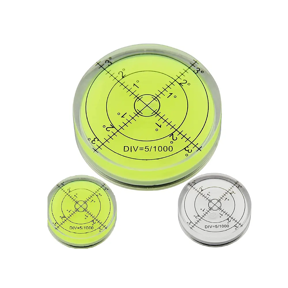 Round Bubble Level Angle Hochpräziser Golf Pro Putt Green Reader Ball Marker für Golf Training Aid Supplies