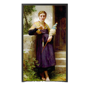 Acrylic 21.5 32 43 55 Inch Wifi Touch Screen <strong>Digital</strong> Art Photo <strong>Frame</strong> Wall Mount <strong>Digital</strong> <strong>Signage</strong> for Intelligent Art Museums - Product Image 4