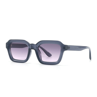 Lunettes de soleil PC UV400 tendance, unisexe, très populaires sur TikTok, vente en gros, prix usine, personnalisables avec logo