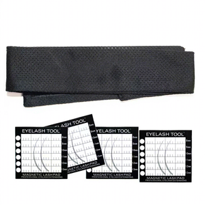 عصابة رأس مغناطيسية للمبتدئين لأداة تطعيم وصلات رموش لفصل رموش تصميم وشاح الرأس - Product Image 3