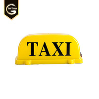 Publicité personnalisée Taxi Top boîte à lumière affichage de toit aimant Taxi signe toit