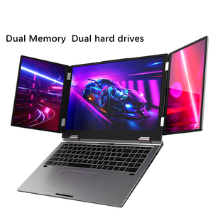 Ordinateur portable professionnel à trois écrans pour diffusion en direct, 16 pouces, processeur Core i7 13e génération, 64 Go de RAM, double canal, 3 moniteurs pour les entreprises - Product Image 4