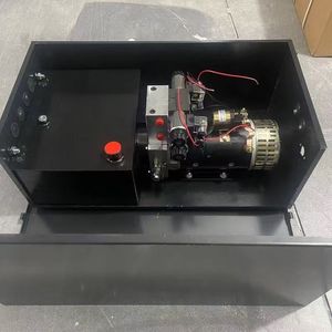 Proveedor con Certificación ISO, Bomba Hidráulica de Acero al Carbono de 220V, Motor de Cilindros Hidráulicos de Doble Acción, Unidad de Potencia Hidráulica de 1500W - Product Image 4