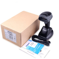 Lecteur de codes-barres laser sans fil Mindeo CS2190 1D avec numérisation automatique, interface USB, garantie 1 an, en stock